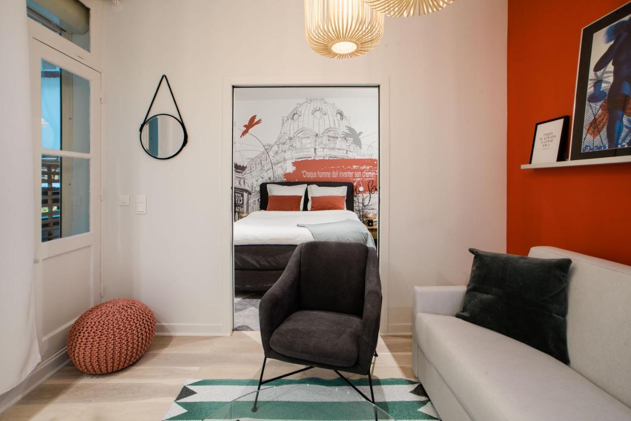 Suite Sartre : Au Coeur De La Rive Gauche, Neuf, Design, 2/4 Personnes Paris Bagian luar foto